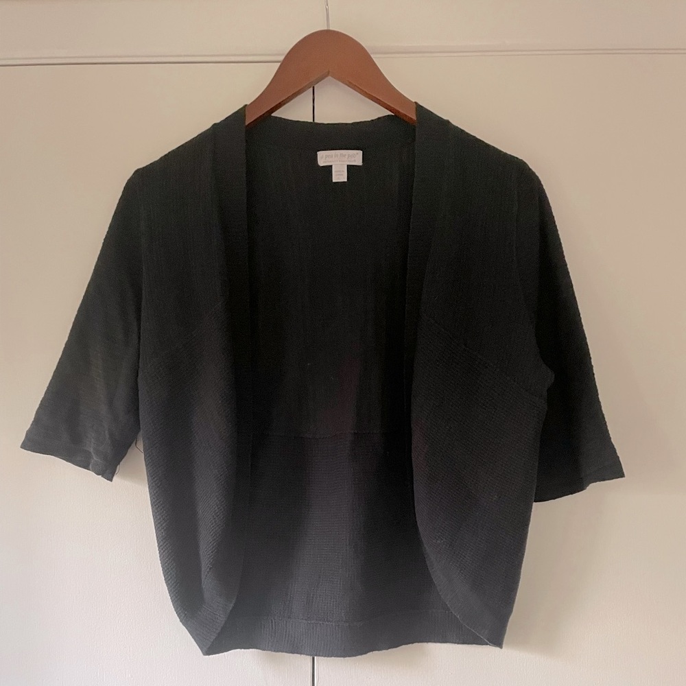 Lightweight Pea in a Pod Cotton Cardigan (Maternity)
